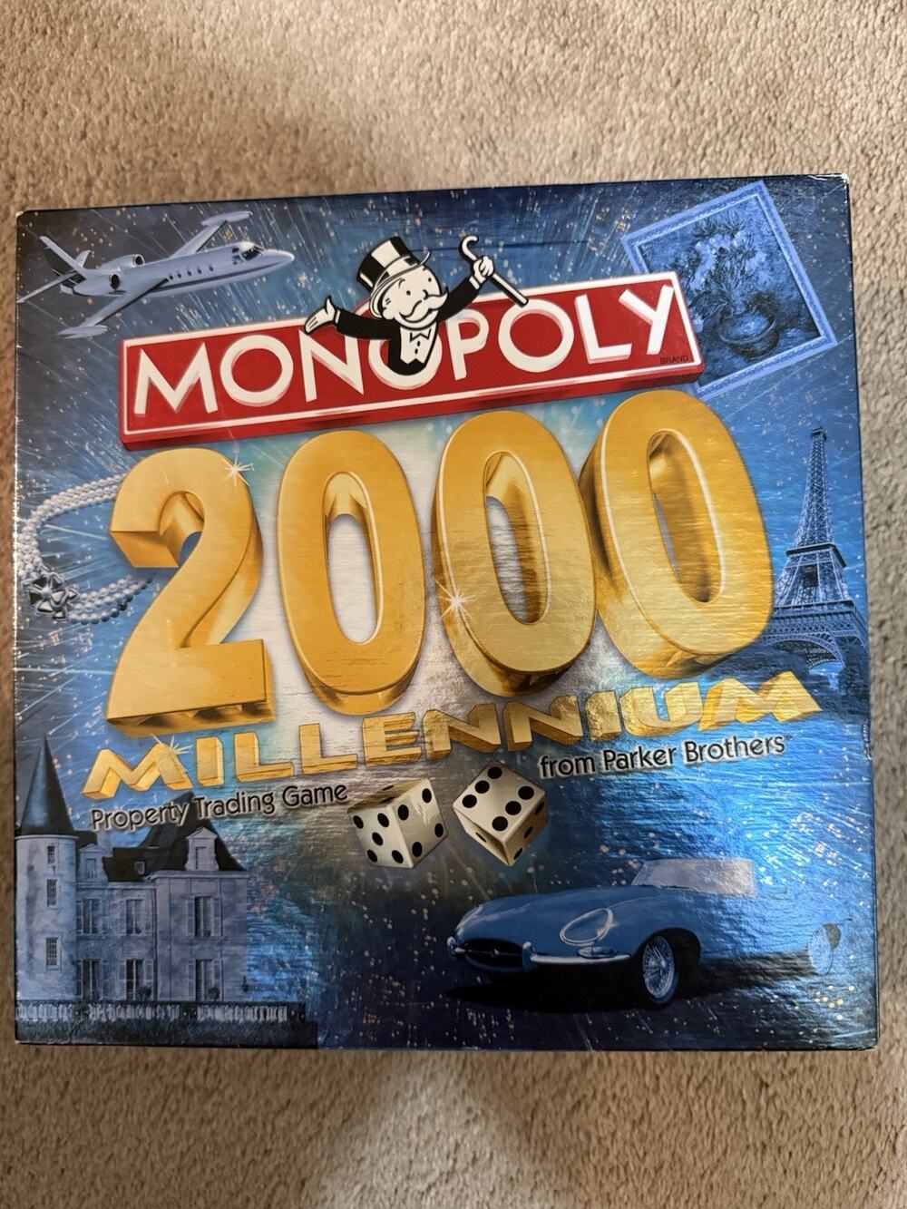 Monopoly 2000 Millennium Edition Parker Brothers Complete Board Game